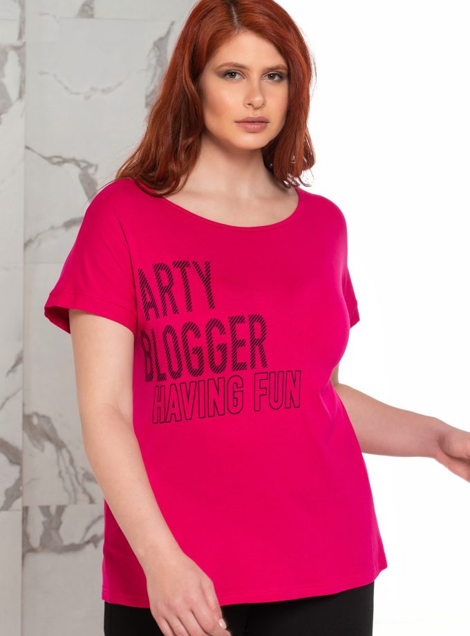 Μπλούζα viscose 95% plus size