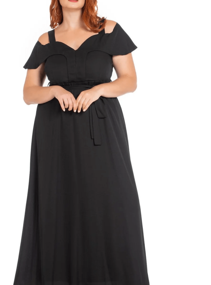 Marvak.gr- Φόρεμα maxi plus size Μεγάλα Νούμερα